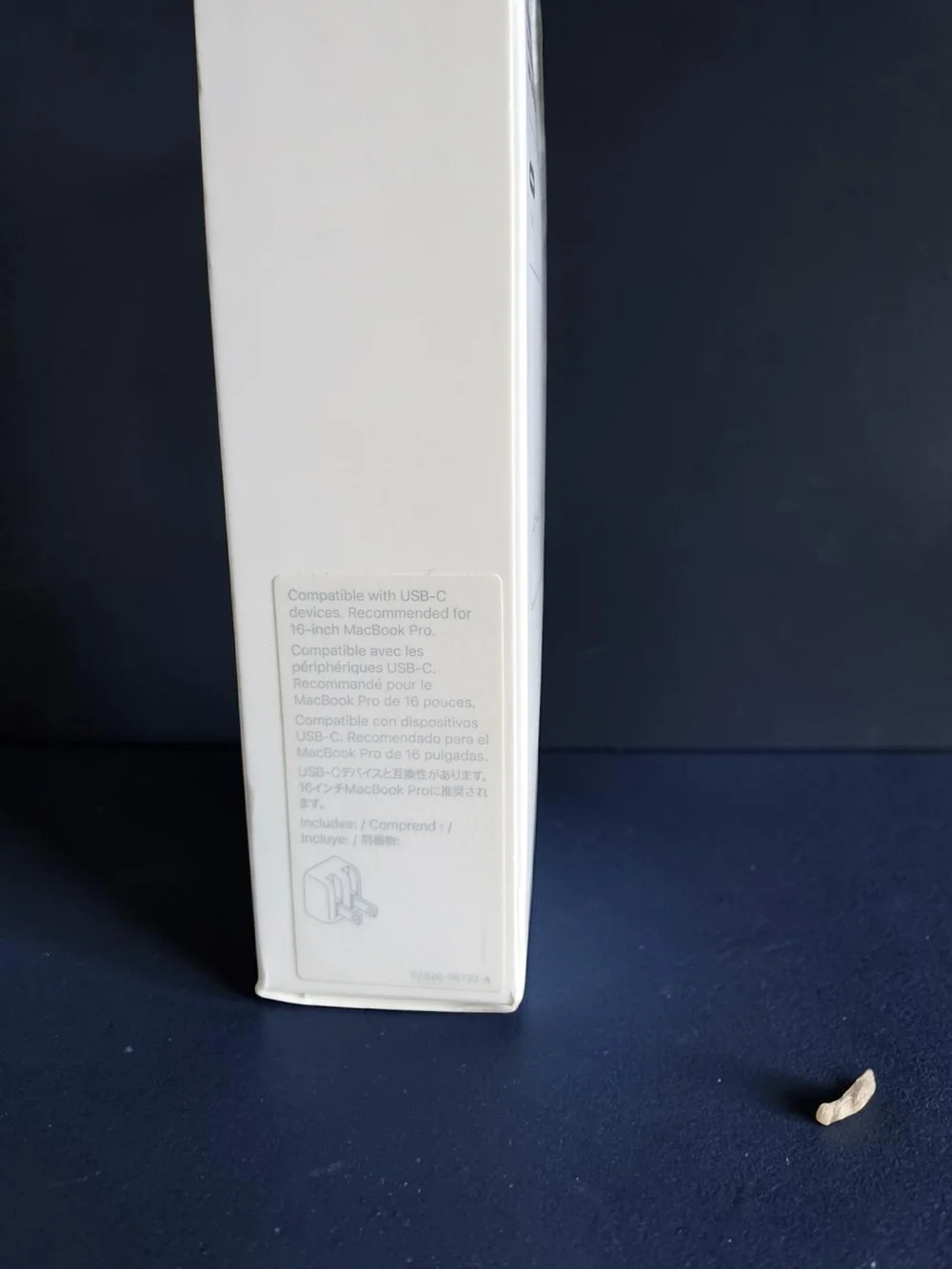 Apple White MacBook/Device Power Adapter with Apple Logo